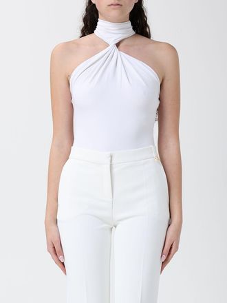 Elisabetta Franchi Stretch Viscose Bodysuit Top