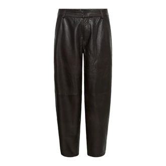 MY ESSENTIAL WARDROBE Delicioso - 190840 - Dames - Broeken - Bruin - Maat: XL Leer
