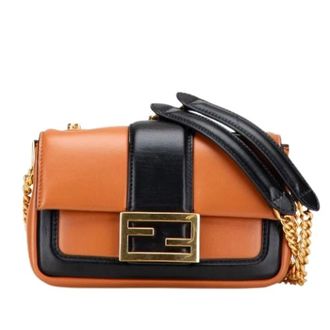 Fendi Pre-owned Baguette - Dames - Pre-owned - Bruin - Maat: ONE Size Leer