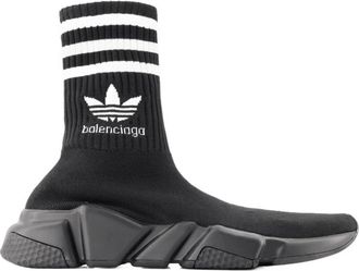 Balenciaga Adidas Speed Sneakers - Zwart/Wit - Dames - Sneakers - Zwart - 36 EU - Schoenen