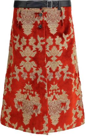 Undercover Multicolor Marabou Bermuda Mens Shorts