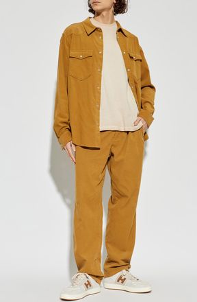 Isabel Marant Corduroy Trousers Nirlen, Mens, Brown