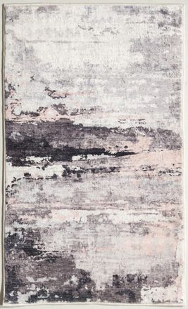 Gino Falcone Alfombra de ba&ntilde;o mullida - rosa multicolor 70x120 cm