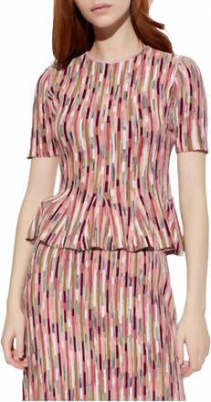 Ulla Johnson Samira Top In Rosewood