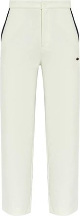 adidas Pantaloni sportivi con ricamo - Bianco