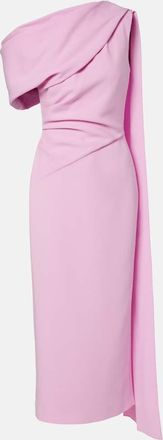 Roksanda Ilincic Abito midi Maite con scollo bardot