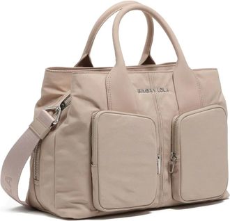 Bimba & Lola Schoudertas met ritszak - Beige