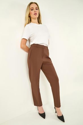 Roman Short Straight Leg Stretch Trouser