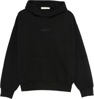Fear of God logo-detail hoodie - Black