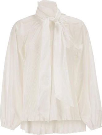 Max Mara Mxevalle Blouse - female - Max Mara - Blouses - White - 2XS - Blouses & Shirts
