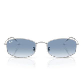 Ray-Ban Sunglasses Rb3832 003/3 F Silver/Blue Gradient Unisex