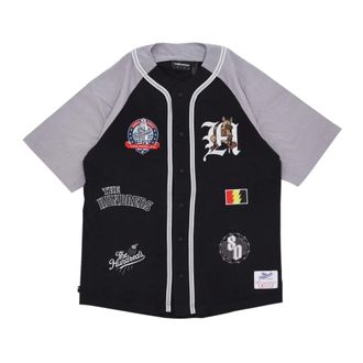 The Hundreds Heren, Overhemden, Zwart, Maat: XL Jersey