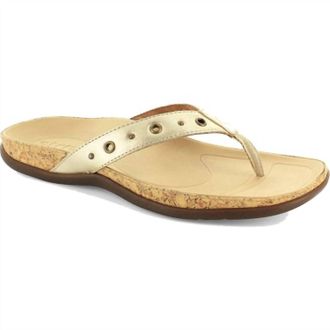 Strive Footwear Womens Saria Sandals In Gold Metalic