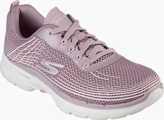 Skechers Womens Womens Mesh Lace Up W Haptic Prin Slip On Trainers - Purple - Size: 2.5