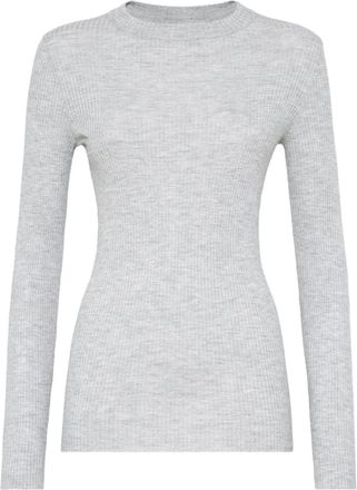Brunello Cucinelli Maglione girocollo - Grigio