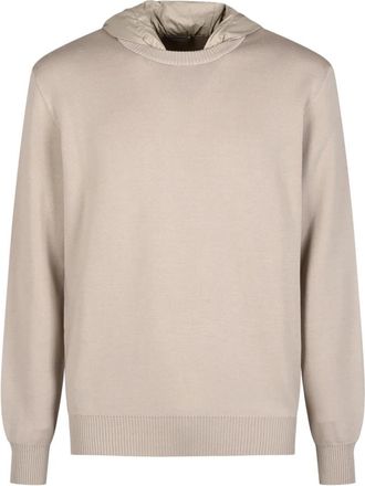 Herno Truien & Vesten, Heren, Beige, M, Felpas 4345133