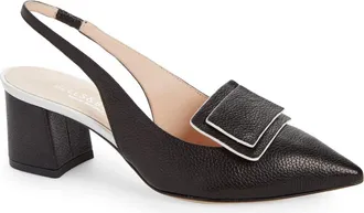 Bells & Becks Luna Slingback Pump in Black at Nordstrom, Size 36.5