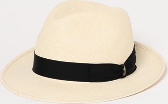 Borsalino Hat Men color Black