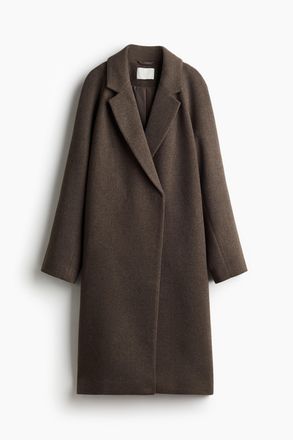 H&M Zweireihiger Mantel - Beige