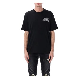 Amiri T-Shirts, male, Black, S, Hollywood City Tee