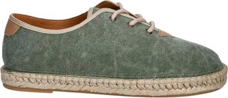 FLY London Oban 578Fly Espadrilles - Heren - Espadrilles - Groen - 45 EU - Leer - Schoenen
