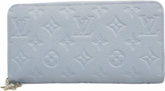 Louis Vuitton Blue Long Wallet (Bi-Fold) (Pre-Owned)