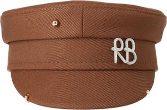 Ruslan Baginskiy Brown Logo Bakerboy Hat