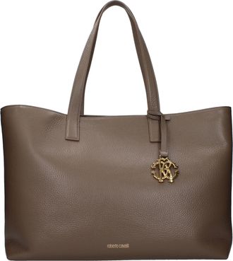 Roberto Cavalli Roberto Cavaldi femminiles Borse a Spalla Pelle Marrone/Fango