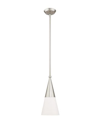 Livex Lighting Livex Stockholm 1 Lt Brushed Nickel Mini Pendant