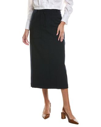Max Mara Aller Wool-Blend Skirt