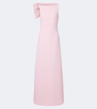SAFiYAA Mallory cr&ecirc;pe gown