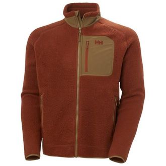 Helly Hansen Panorama Pile Block Jacket Fleecejacke f&uuml;r Herren | rot