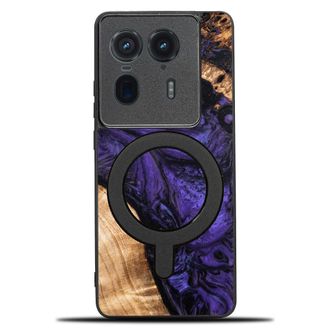 OEM Funda Bewood Unique Para Motorola Edge 50 Ultra - Violeta Con Magsafe