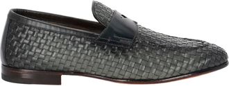 Santoni Carlos Woven Moccasins