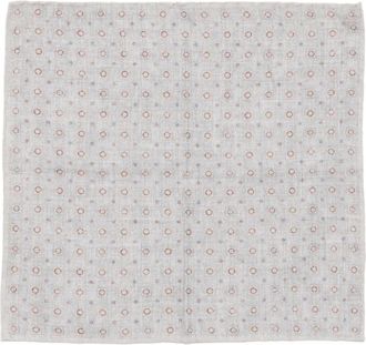 Eleventy Pochet met patroon - Grijs