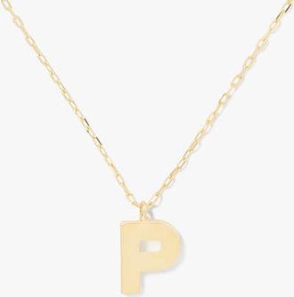 Kate Spade New York Kate Spade Fine Love Letter P Initial Pendant