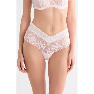 Chantelle Champs-&Eacute;lys&eacute;es Hipster Panties in Pink Cloud at Nordstrom, Size X-Large
