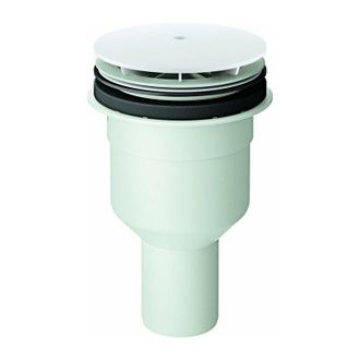 GROHE Vaciador Blanco Alpino Para Plato De Ducha Con Salida Vertical