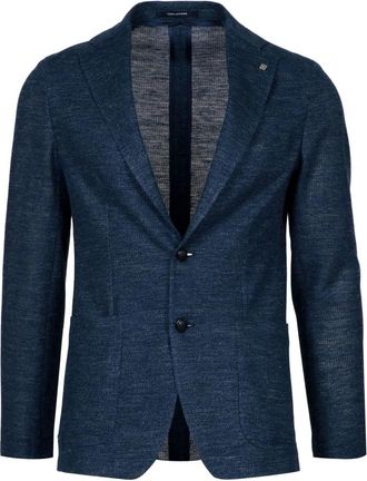 Tagliatore Blazer - Heren - Blazers - Blauw - 3XL - Katoen - Jassen