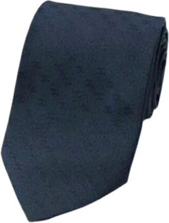 Chanel Pre-owned Cravat - Heren - Vintage Accessoires - Blauw - ONE Size - Vintage