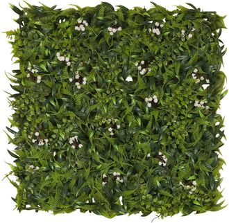 hjh OFFICE Estera vegetal Plástico Verde