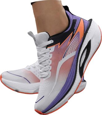 Generic 2026 Running Shoes Fashion Sneakers Breathable Soft Cushioned Warm Lace Up Casual Sports with Non Slip Rubber Sole (Light Purple, 5.5)