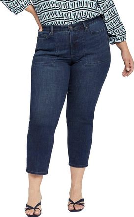 NYDJ Nydj Plus Piper Relaxed Straight Jean