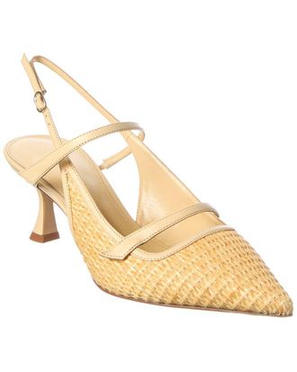 Alexandre Birman Tita 60 Raffia Pump