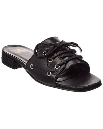 Bruno Magli M By Bruno Magli Ivette Leather Flat Sandal
