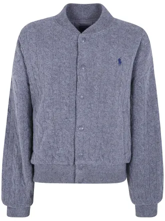 Ralph Lauren Sweater Bomber Coat