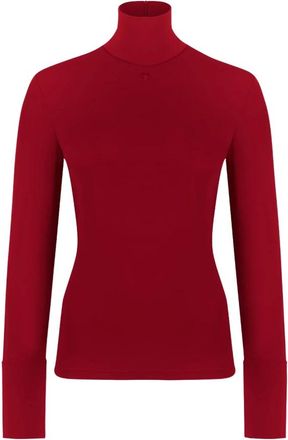 Courr&egrave;ges Mujer, Jerseys, Rojo, Talla: S