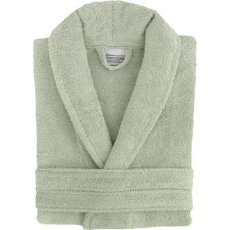 Linum Home Textiles Cotton Terry Robe in Green at Nordstrom Rack, Size Large/x-Large