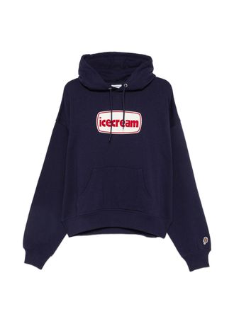 Icecream Katoenen hoodie met Icecream-logo