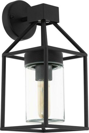 Eglo Eglo - Trecate - 1 Light Outdoor Wall Lantern Black IP44, E27